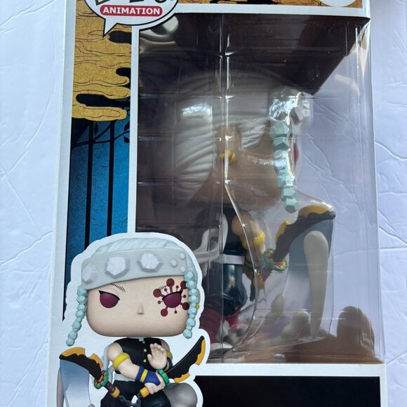 NEW 2025 TargetCon Demon Slayer Tengen Uzui 10'' Jumbo Funko Pop Figure #1801 - Picture 7 of 10